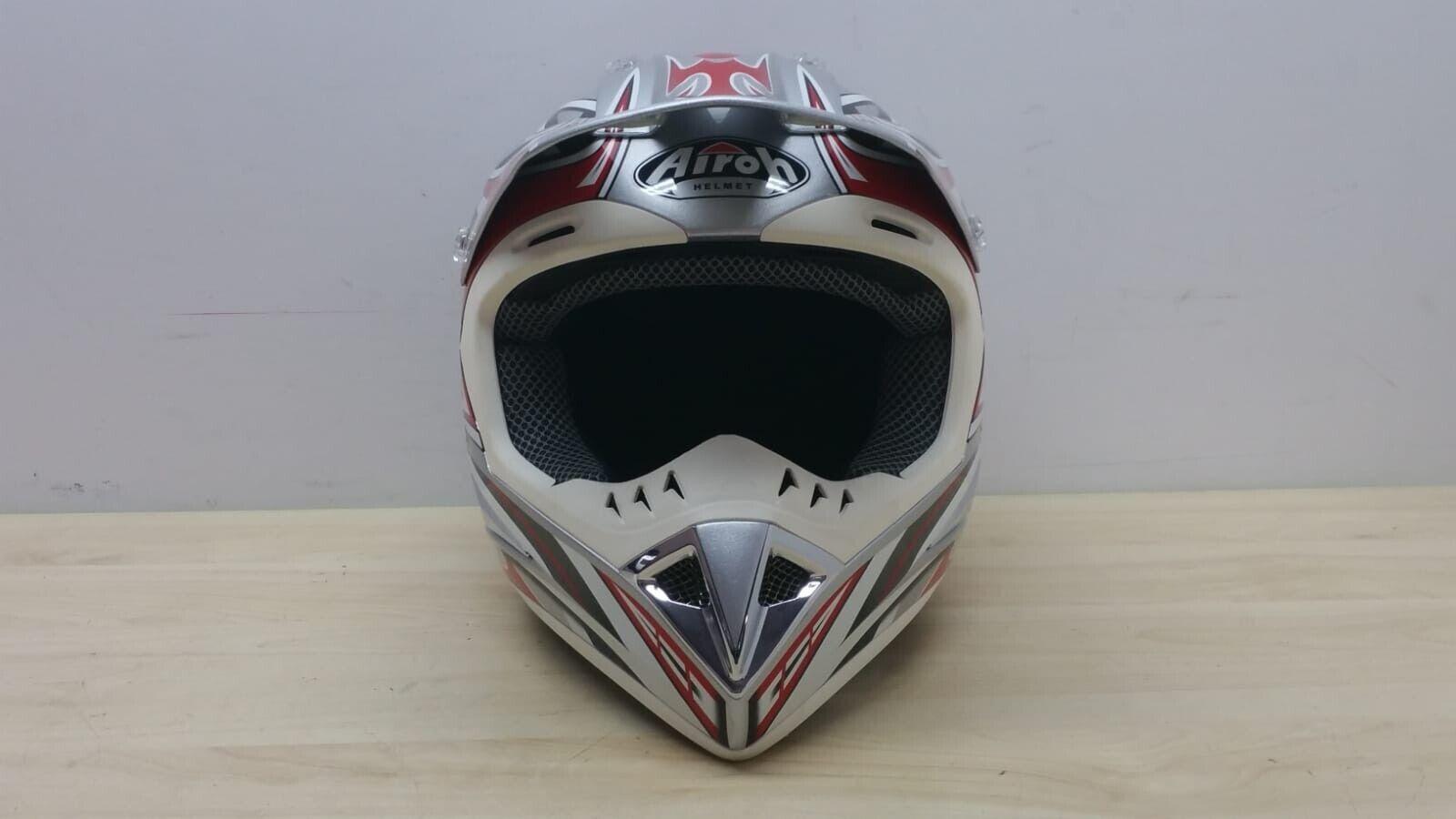 airoh casco da moto cross enduro airoh helmet runner star rosso new tg. xl 134 - foto 6