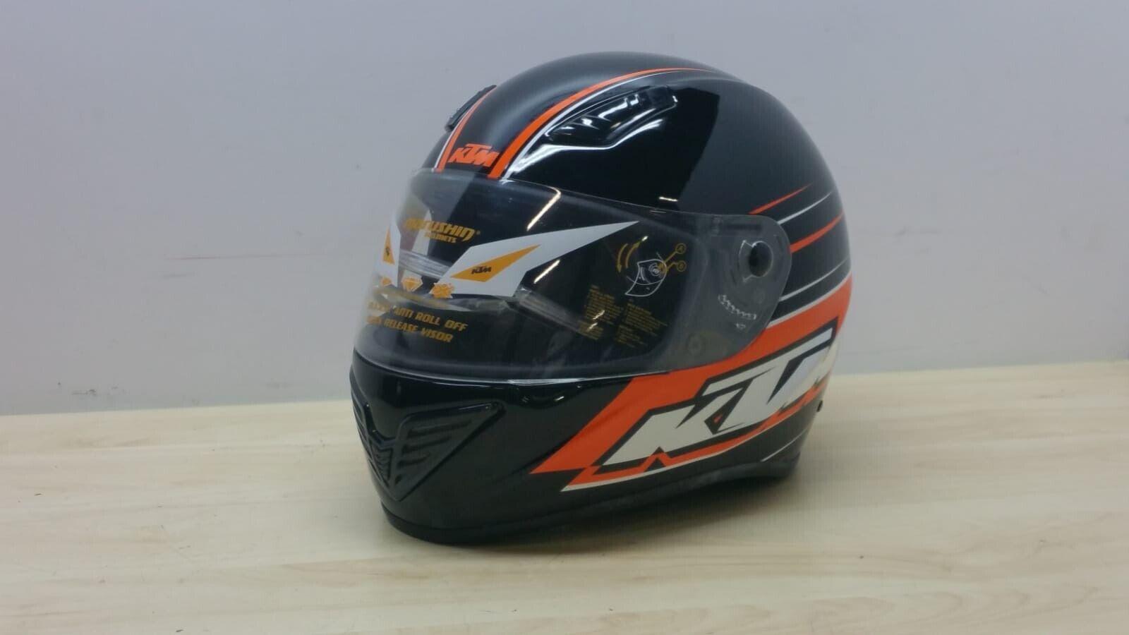  casco integrale da moto marushin ktm street evo helmet nero lucido tg. l *138 - foto 5