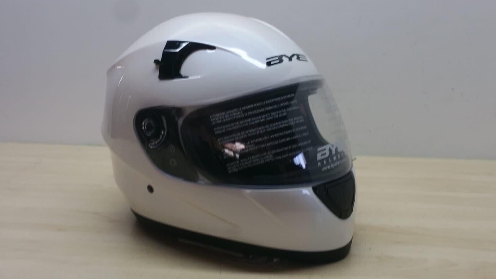  casco integrale da moto bye helmet yamaha motor str8-w bianco  tg. xl *139 - foto 1