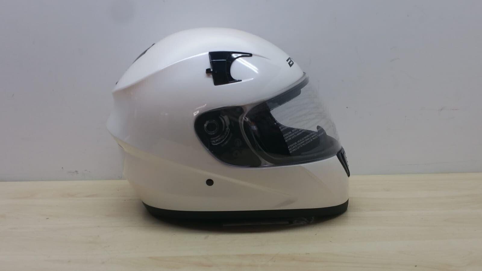  casco integrale da moto bye helmet yamaha motor str8-w bianco  tg. xl *139 - foto 3