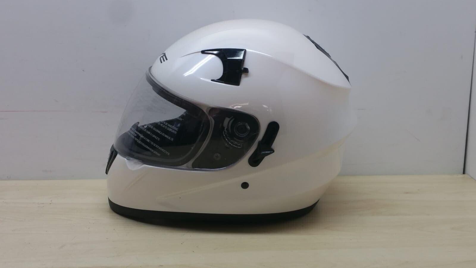  casco integrale da moto bye helmet yamaha motor str8-w bianco  tg. xl *139 - foto 4