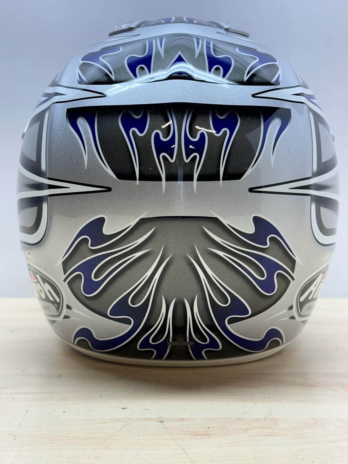 airoh casco da moto cross enduro airoh helmet runner star new blu bianco tg. xl 150 - foto 2
