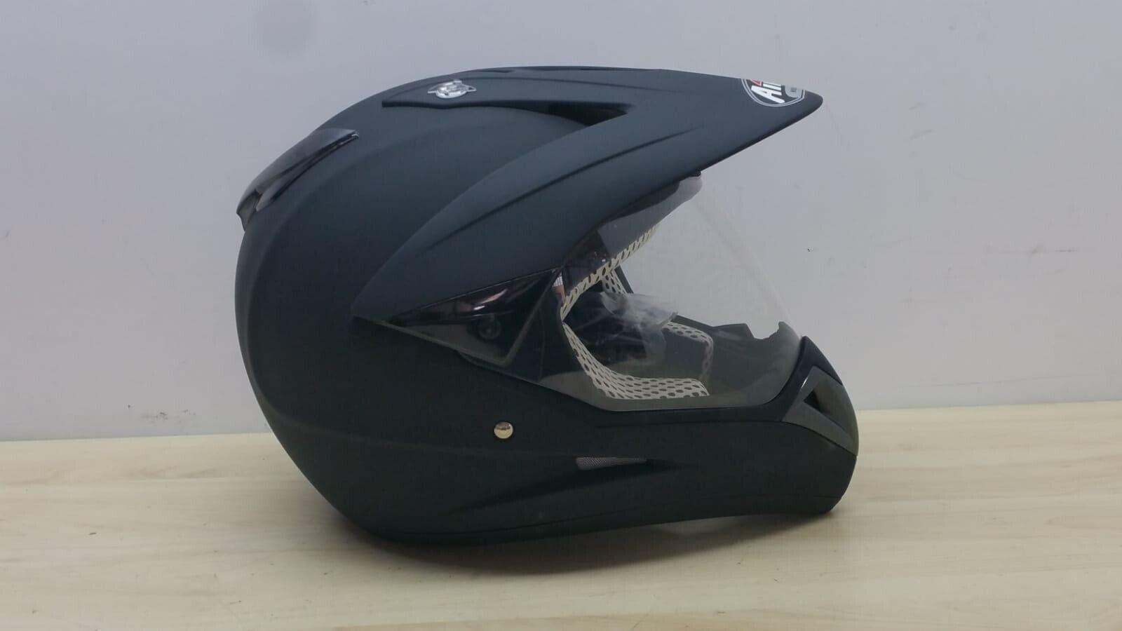 airoh casco da moto enduro motard airoh s4 helmet nero matt. opaco tg. xl 151 - foto 3