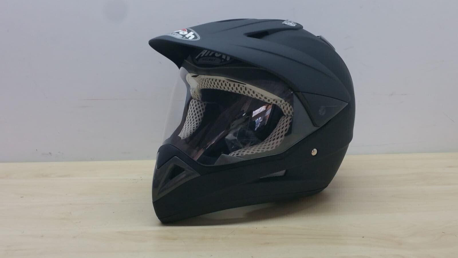 airoh casco da moto enduro motard airoh s4 helmet nero matt. opaco tg. xl 151 - foto 5