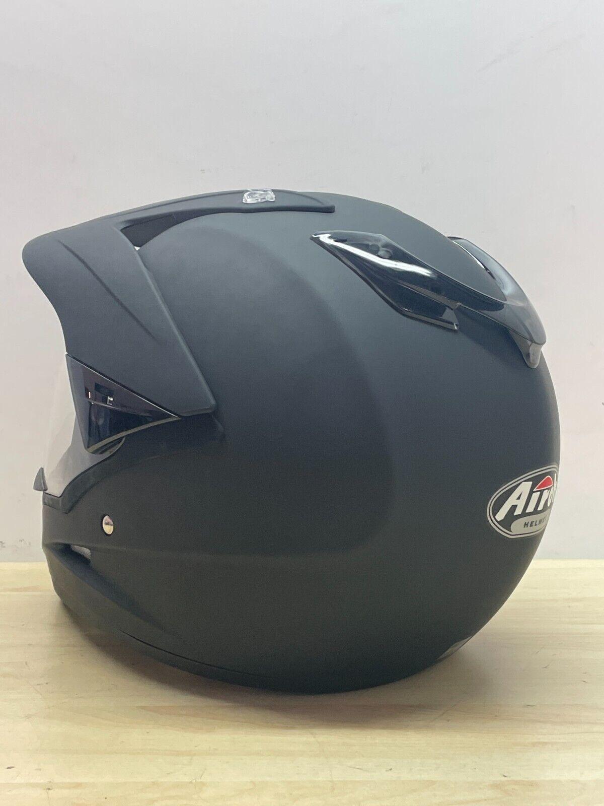airoh casco integrale da moto enduro motard airoh s4 helmet nero matt opaco tg. l 153 - foto 5