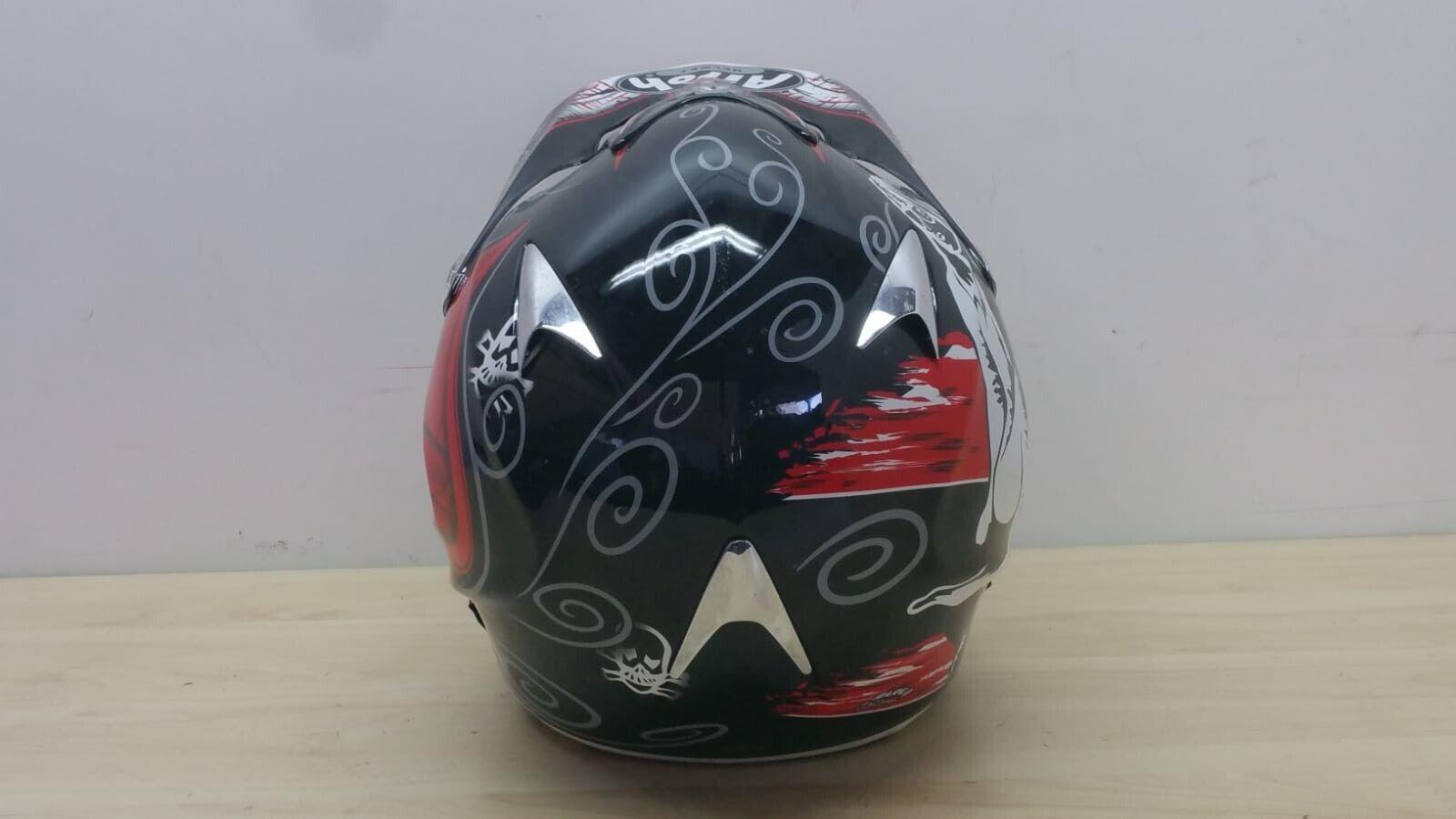 airoh casco da moto cross airoh helmet stelt senior view nero lucido tg. xl 155 - foto 2