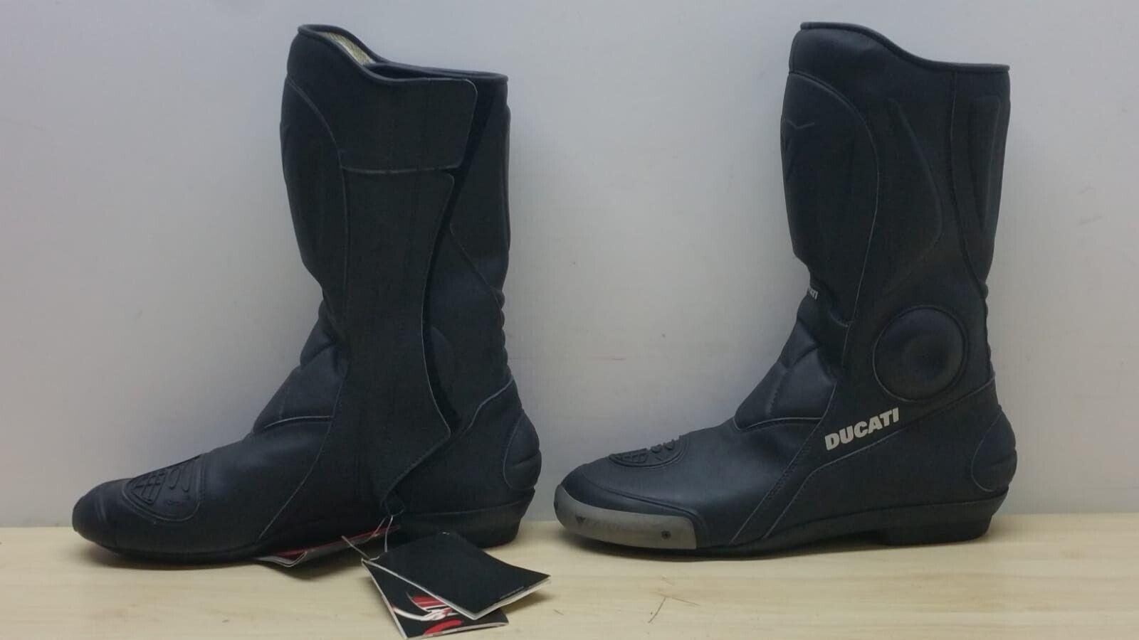 ducati stivali da moto superbike stradali in pelle dainese ducati speed neri tg. 43 2 - foto 4