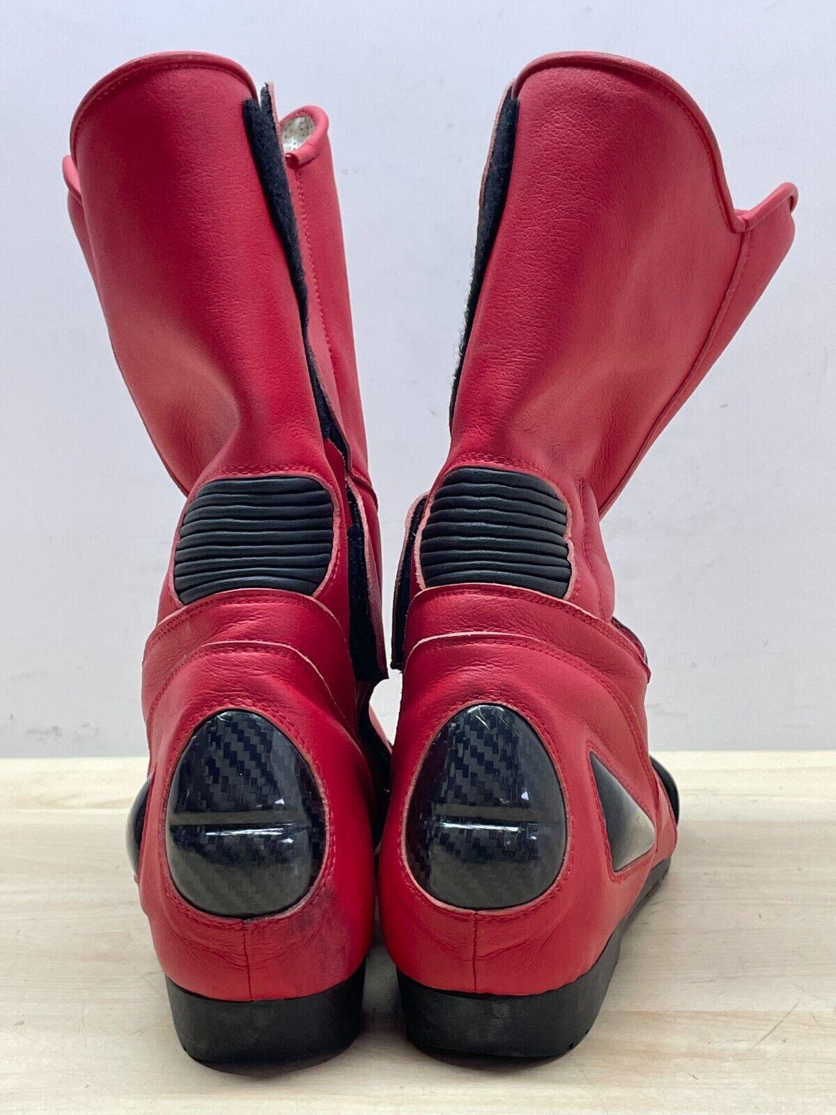 ducati stivali superbike stradale in pelle ducati motor boots evolution rossi tg. 44 9 - foto 5