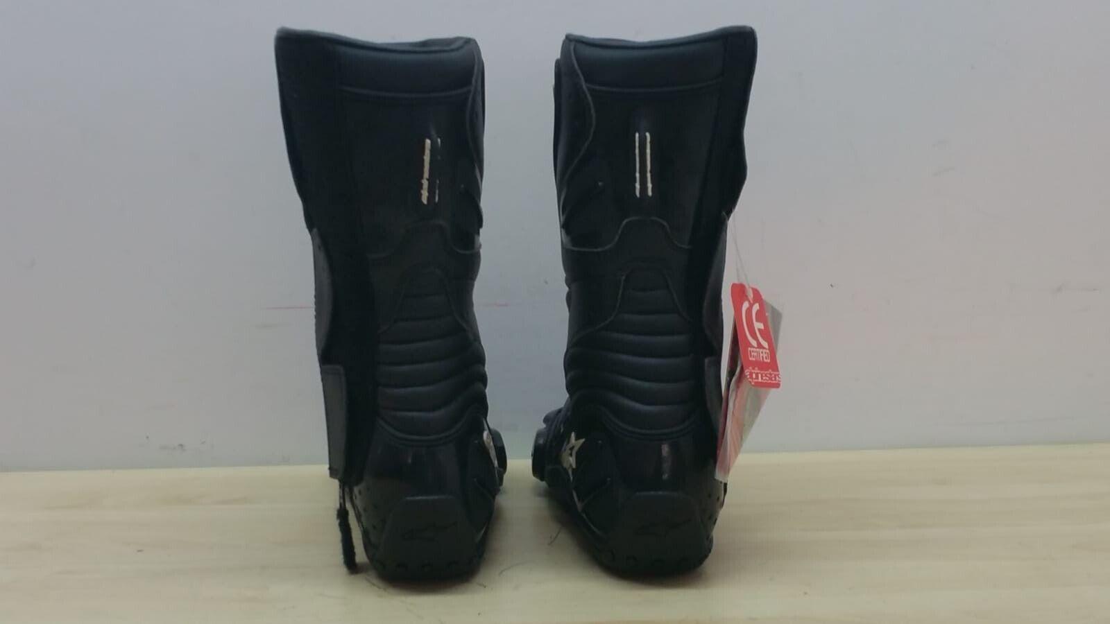  stivali da moto superbike stradale in pelle alpinestar smx-4 nero tg. 41 15 - foto 6