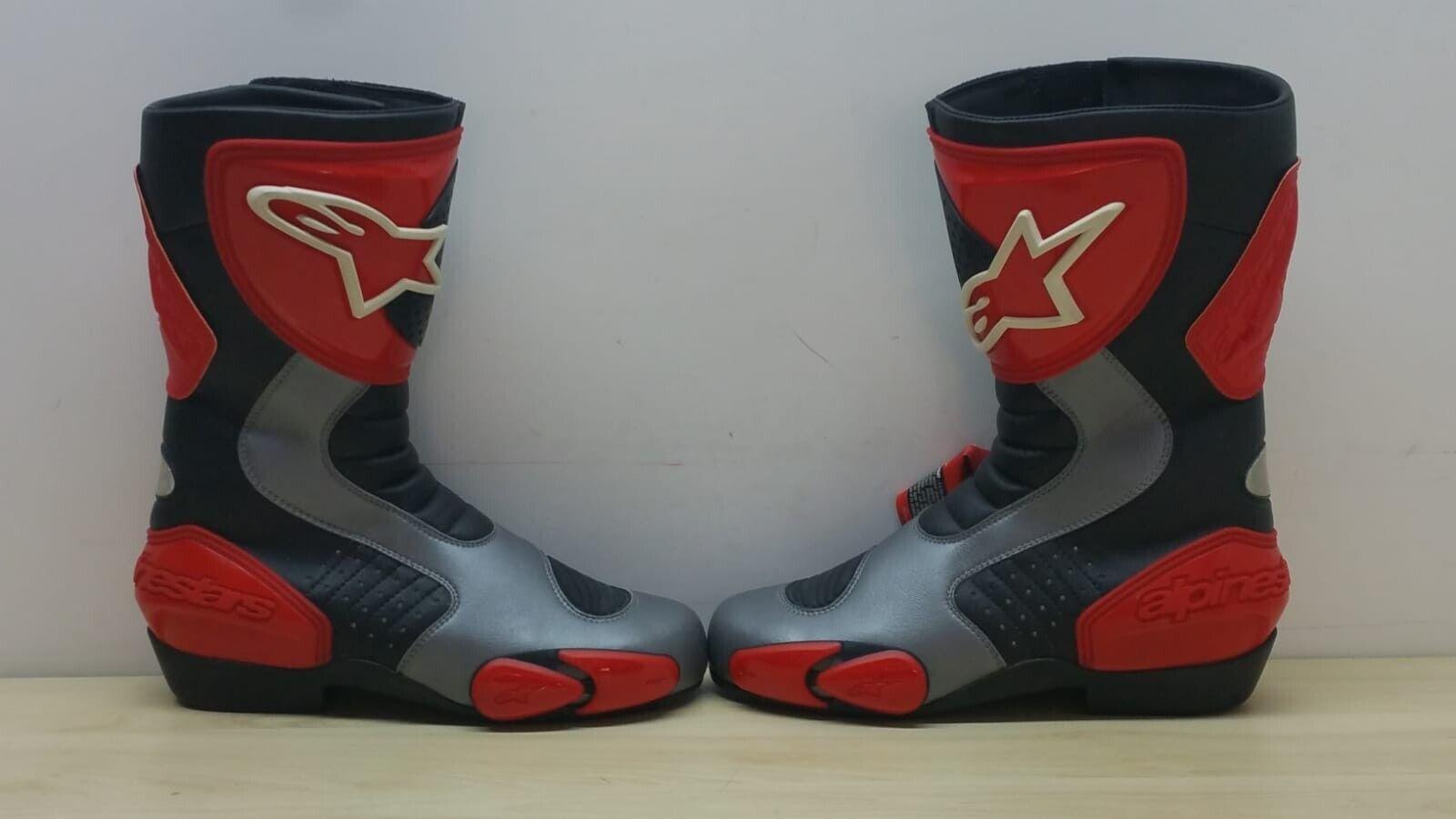 alpinestars stivali da moto superbike stradali alpinestars gps-3 black red tg. 42 20 - foto 3