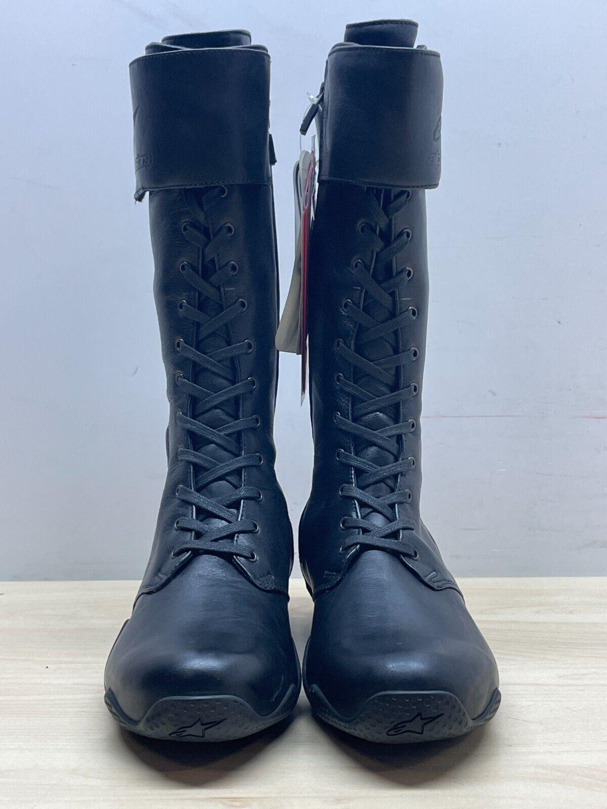 alpinestars stivali moto stradali donna in pelle alpinestars stella armada black tg 39  22 - foto 2