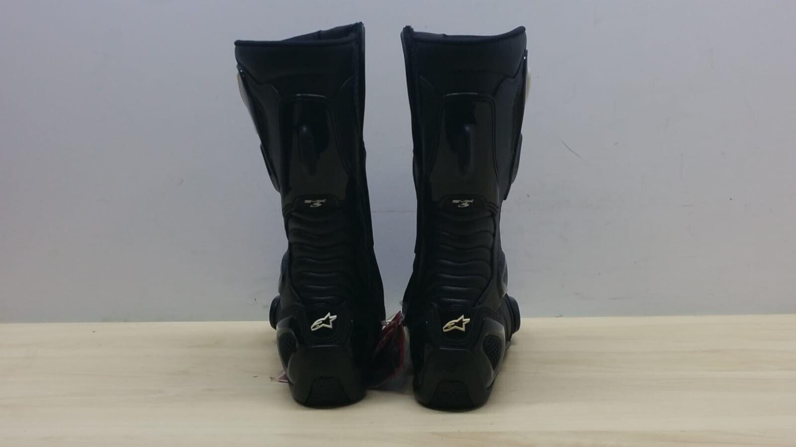alpinestars stivali da moto superbike stradali in pelle alpinestars s-mx5 black tg. 41 23 - foto 5