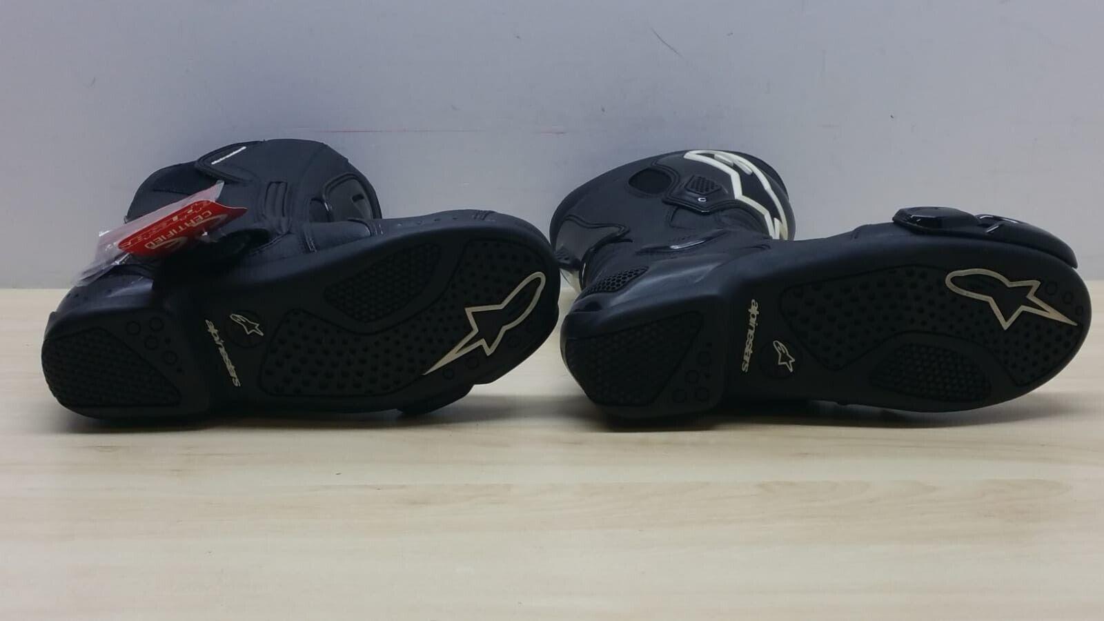 alpinestars stivali da moto superbike stradali in pelle alpinestars s-mx5 black tg. 41 23 - foto 6