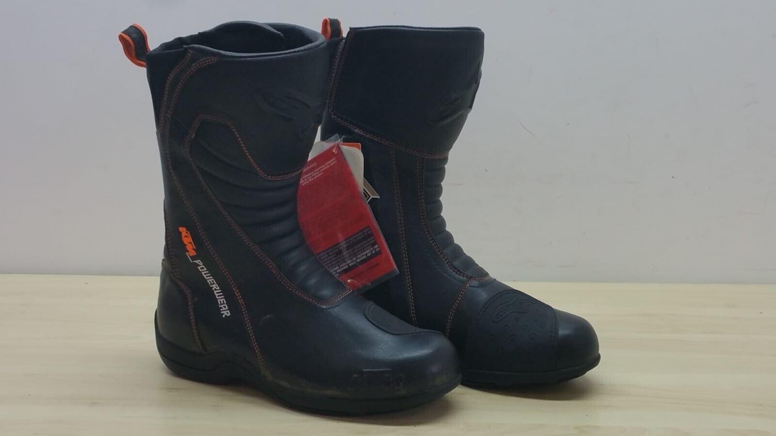 ktm stivale da moto stradale ktm tech touring boot black orange gorotex tg. 41 26 - foto 1