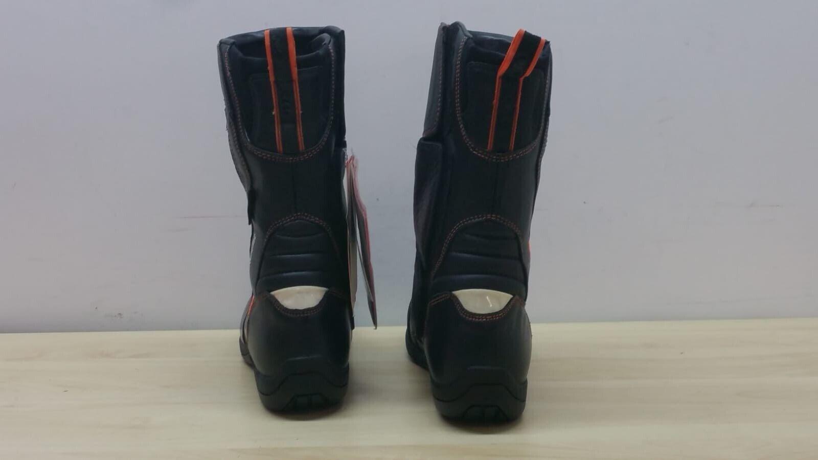 ktm stivale da moto stradale ktm tech touring boot black orange gorotex tg. 41 26 - foto 5