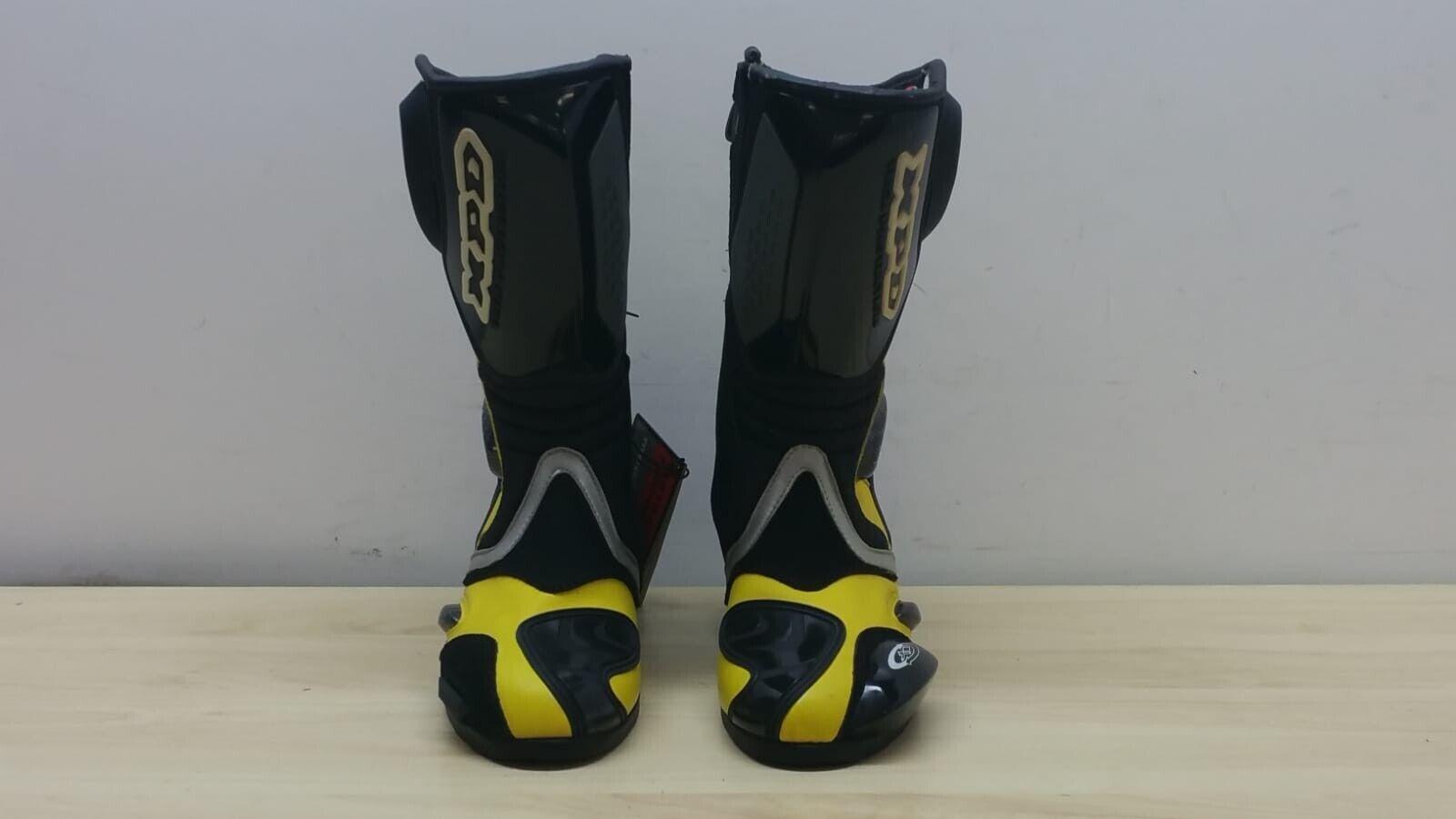 spidi stivali da moto in pelle superbike stradale spidi xp 1 racing giallo tg. 40 - foto 3