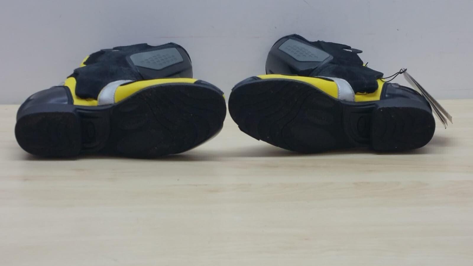 spidi stivali da moto in pelle superbike stradale spidi xp 1 racing giallo tg. 40 - foto 6