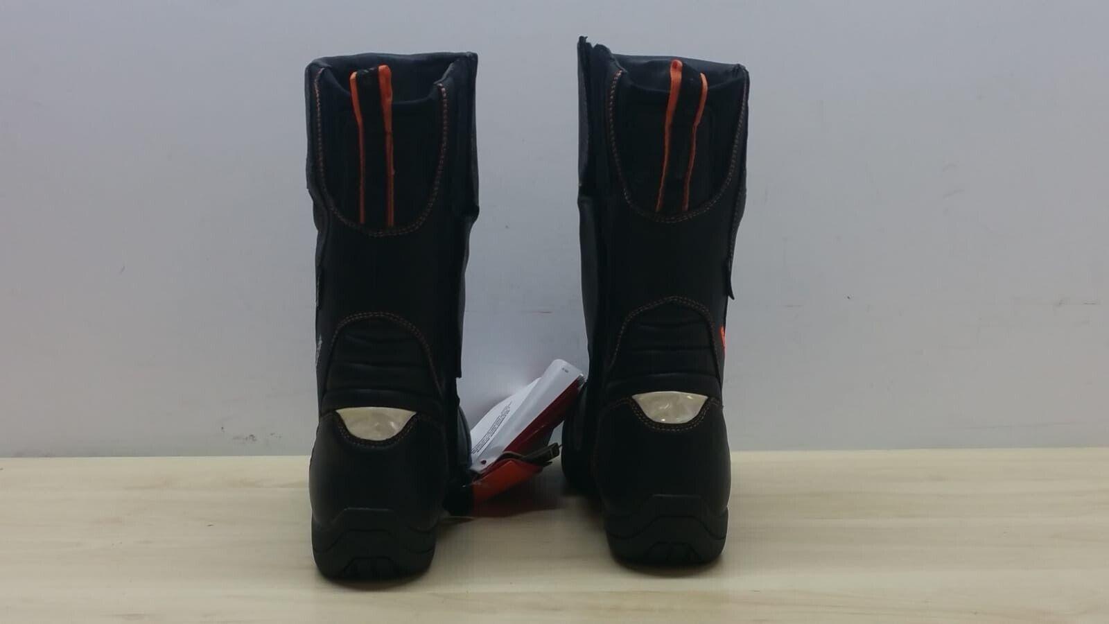 ktm stivali da moto in pelle tech ktm touning goretex black orange tg. 44  28 - foto 3