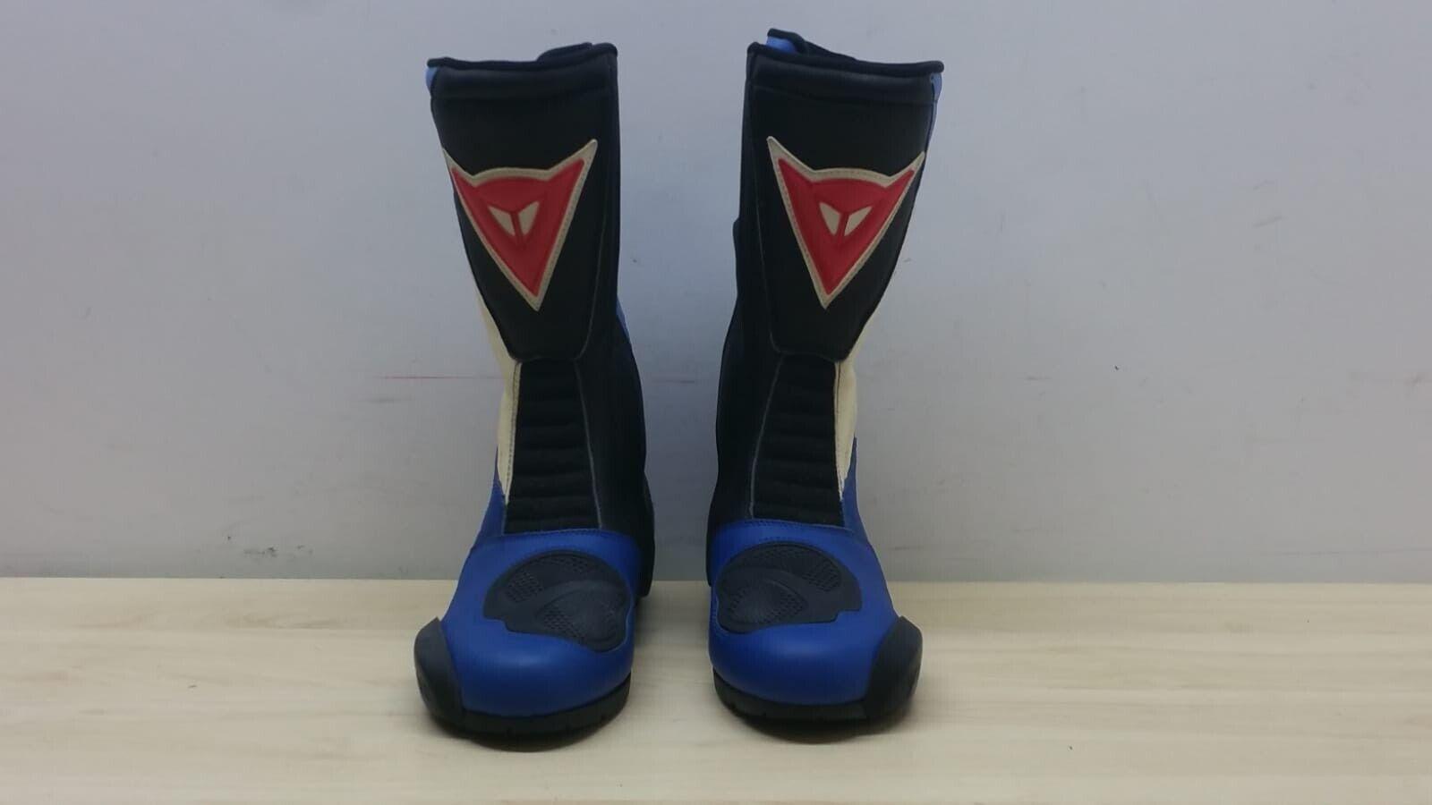 dainese stivale da moto in pelle dainese donna tst-f bianco blu nero tg. 38 32 - foto 2