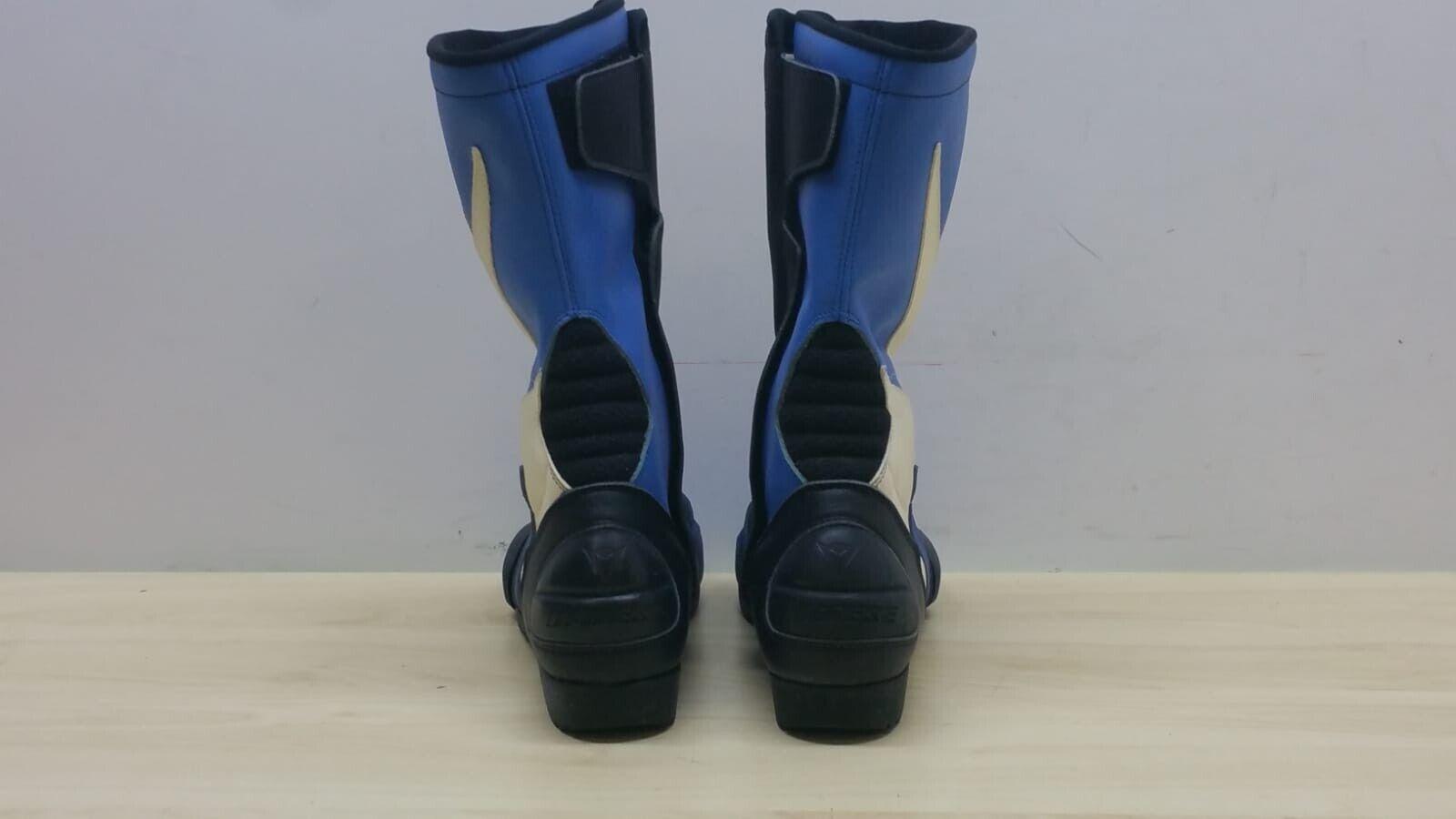 dainese stivale da moto in pelle dainese donna tst-f bianco blu nero tg. 38 32 - foto 3