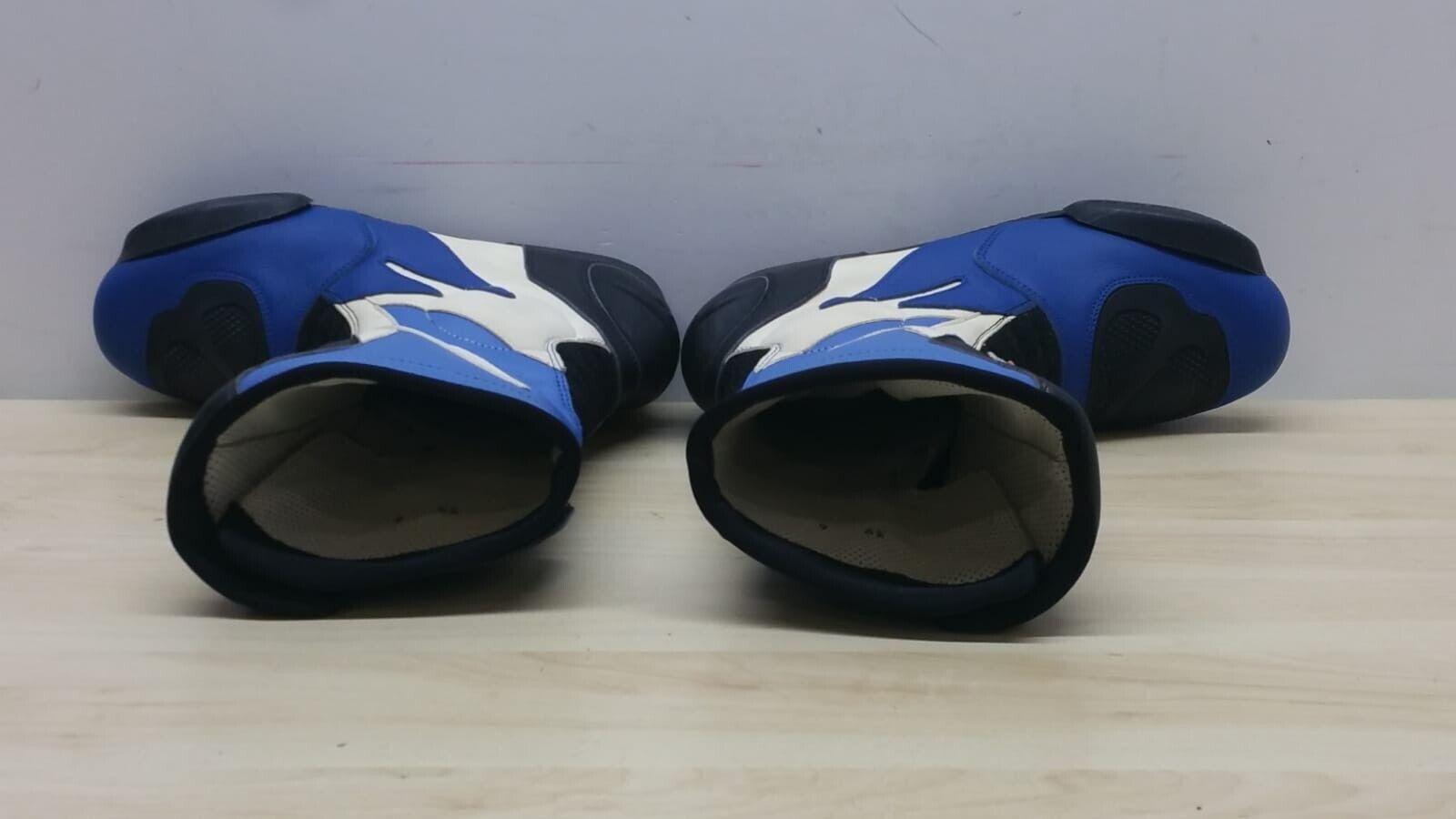 dainese stivale da moto in pelle dainese donna tst-f bianco blu nero tg. 38 32 - foto 4