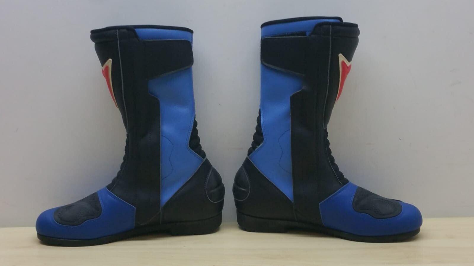 dainese stivale da moto in pelle dainese donna tst-f bianco blu nero tg. 38 32 - foto 5