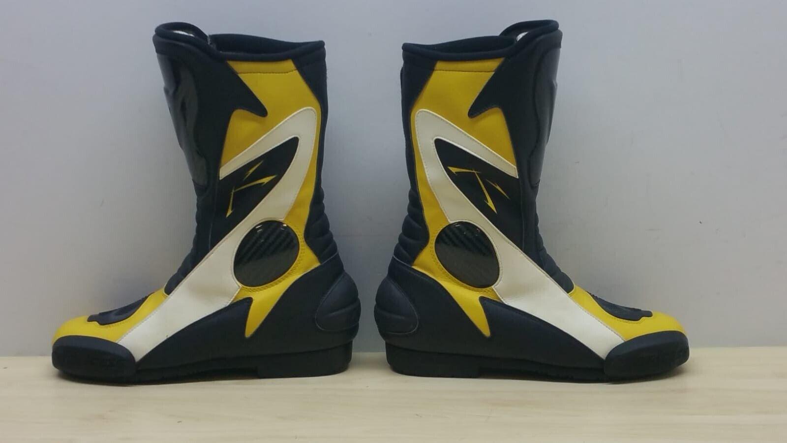 dainese stivali da moto superbike stradale dainese k-racing giallo nero tg. 41 31 - foto 3