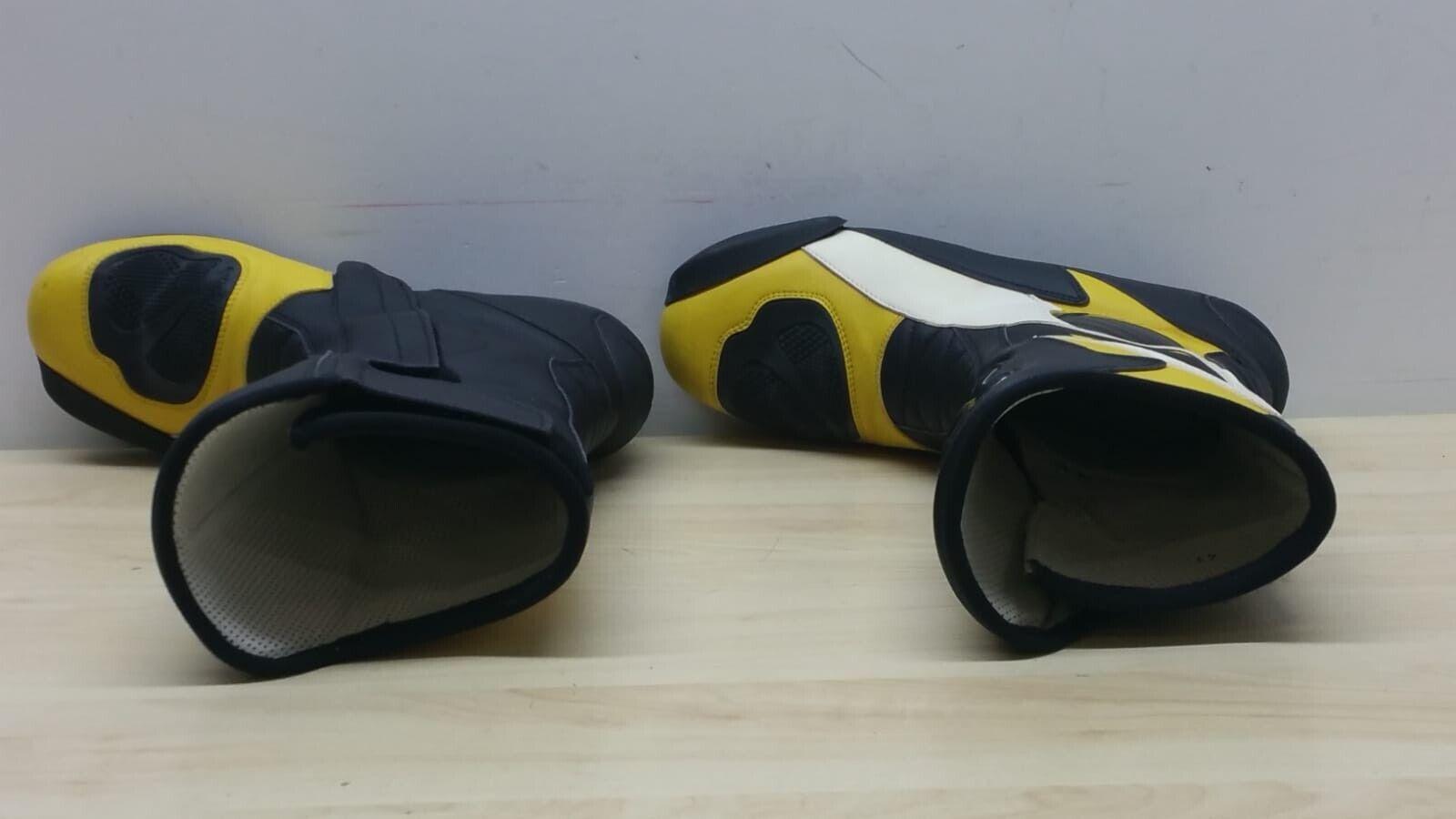 dainese stivali da moto superbike stradale dainese k-racing giallo nero tg. 41 31 - foto 4