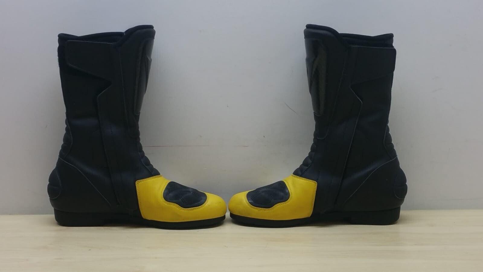 dainese stivali da moto superbike stradale dainese k-racing giallo nero tg. 41 31 - foto 6