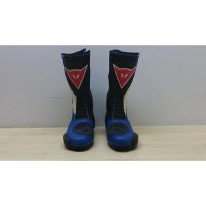 Stivale da moto stradali  donna in pelle tst-f bianco blu tg. 38 32