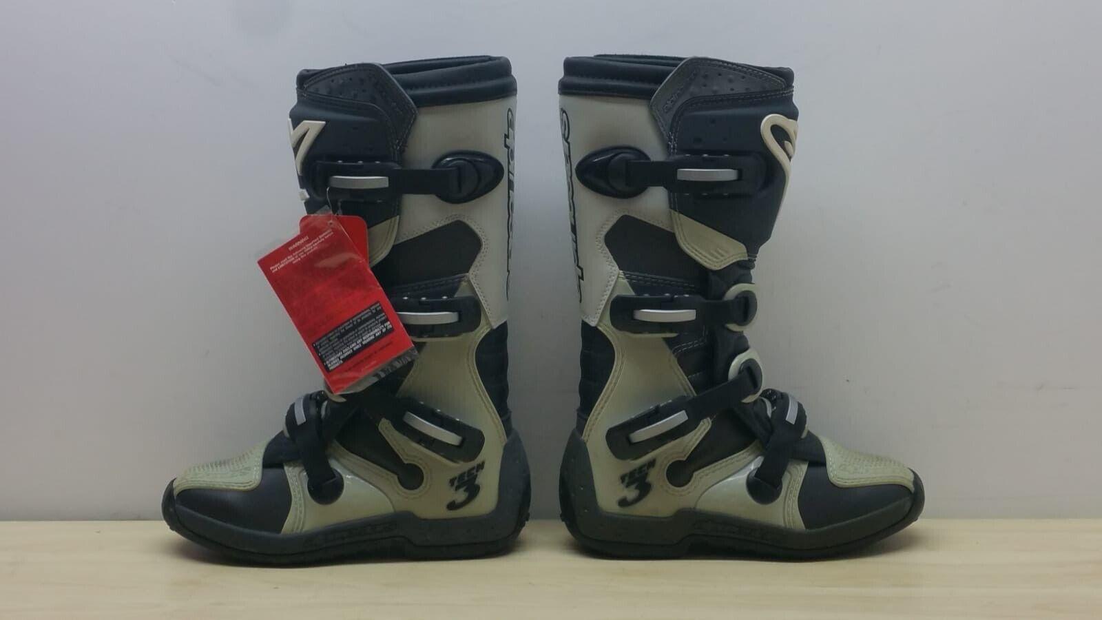 alpinestars stivali da moto cross enduro alpinestars grigio nero tech 3 grey tg. 42 35 - foto 3