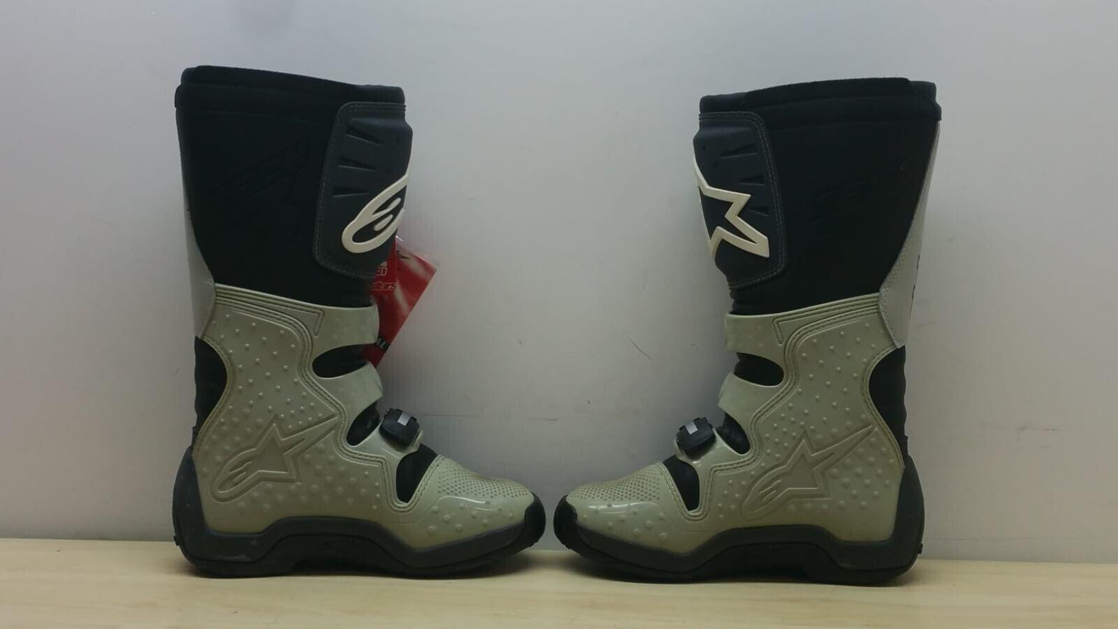 alpinestars stivali da moto cross enduro alpinestars grigio nero tech 3 grey tg. 42 35 - foto 4
