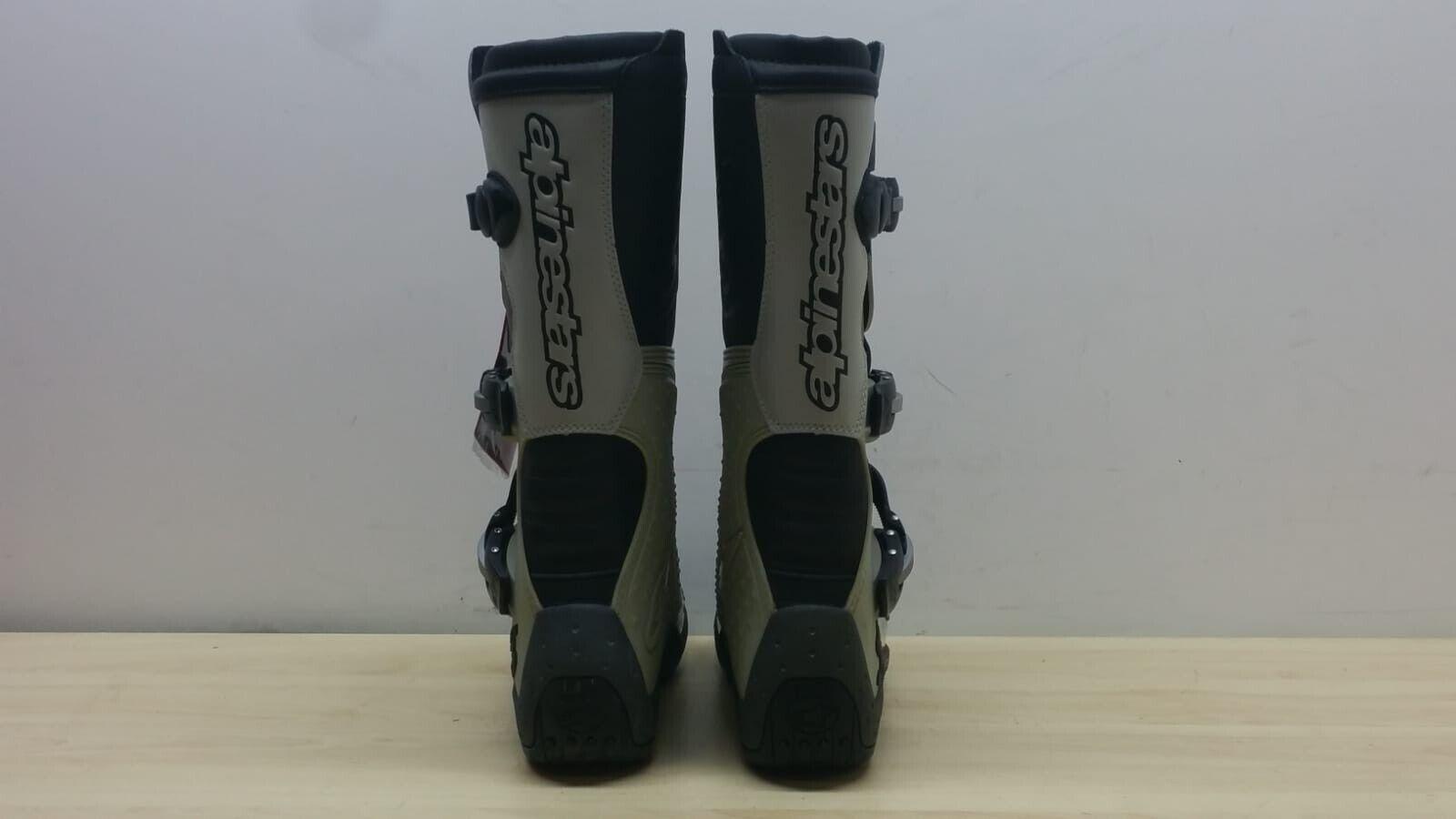 alpinestars stivali da moto cross enduro alpinestars grigio nero tech 3 grey tg. 42 35 - foto 5