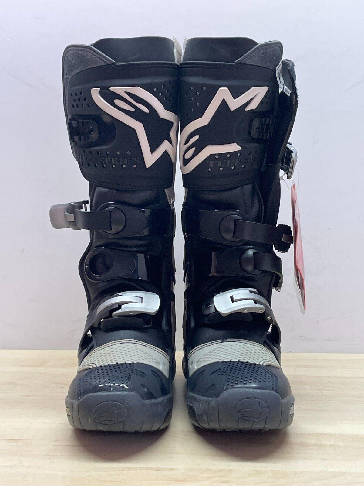alpinestars stivale da moto cross enduro alpinestars tech 7 bianco white nero tg. 42 42 - foto 2