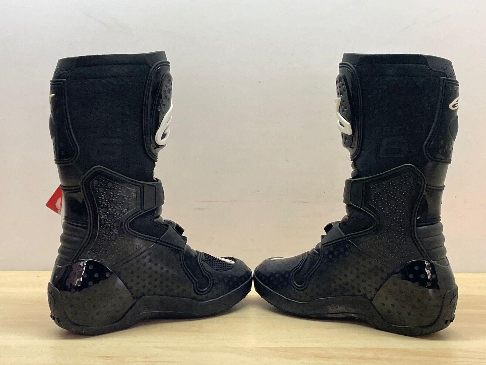 alpinestars stivale da moto cross enduro alpinestars tech 6-s black neri tg 38 41 - foto 6