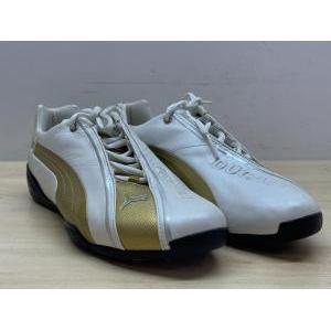 Scarpe in pelle originali  borgo panigale gold - white puma tg. 40
