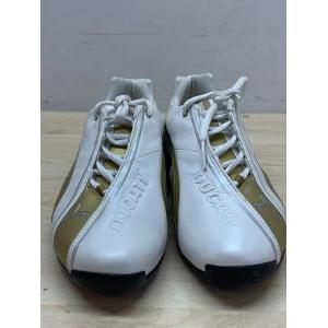 Scarpe in pelle originali  borgo panigale gold - white puma tg. 40