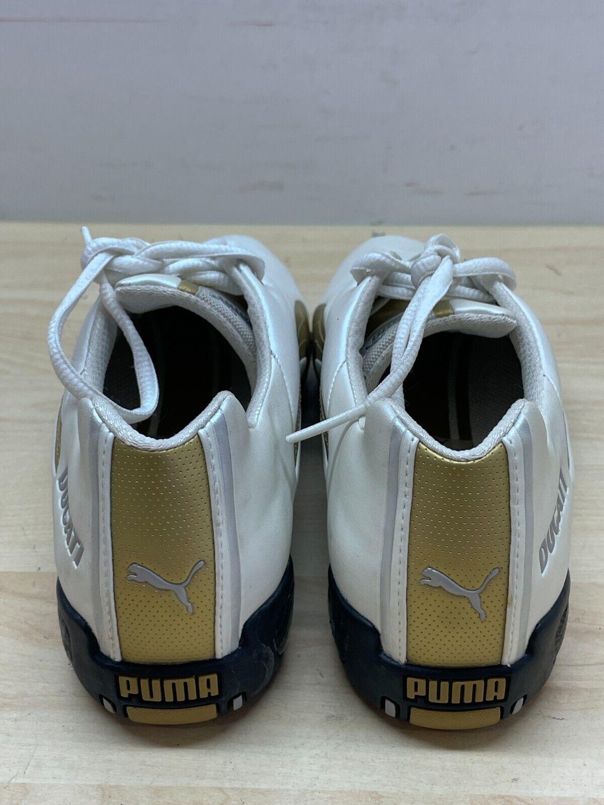 ducati scarpe in pelle originali ducati borgo panigale gold - white puma tg. 40 - foto 4