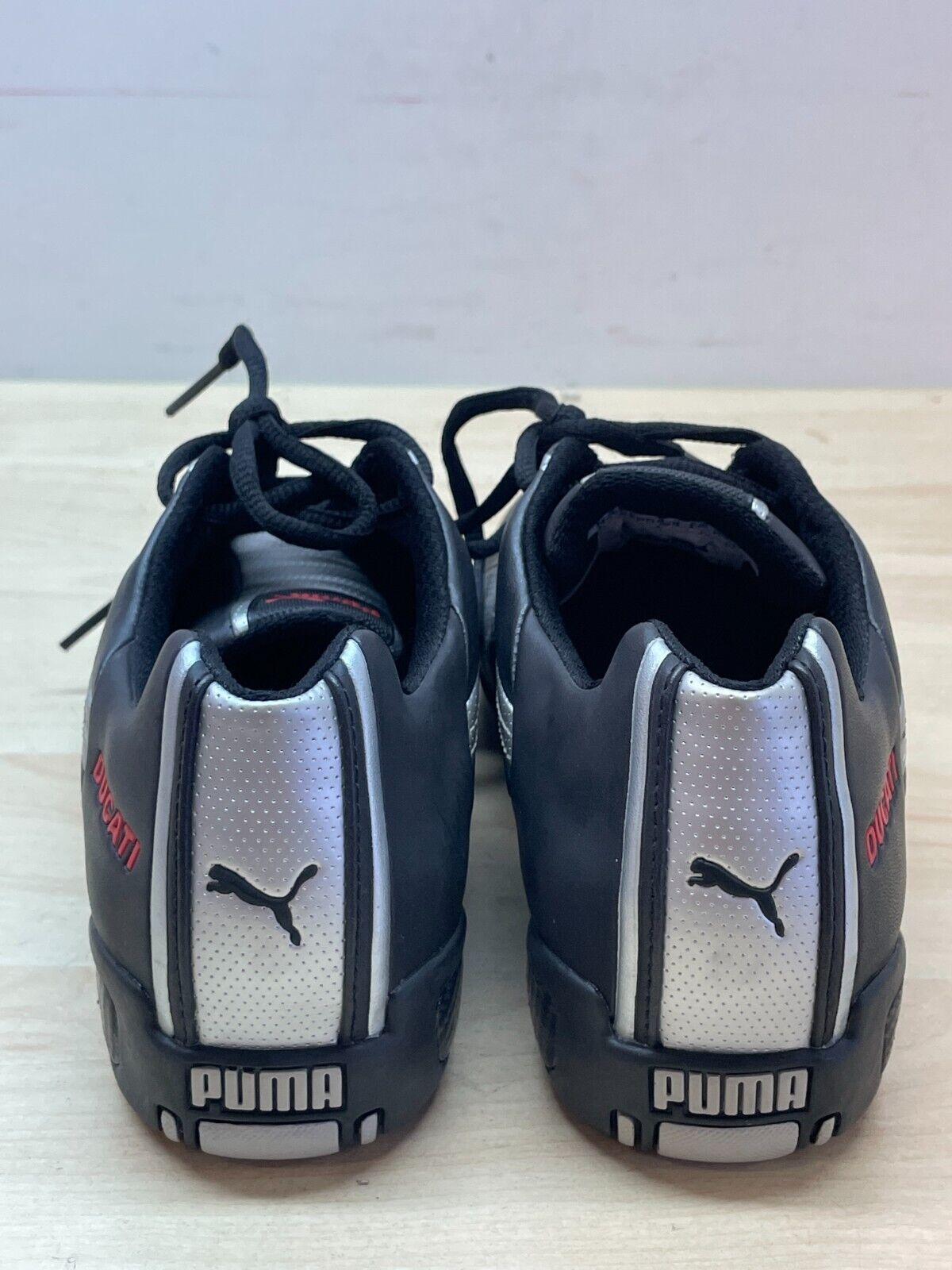 ducati scarpe in pelle originali ducati borgo panigale black - silver puma tg. 37 - foto 5