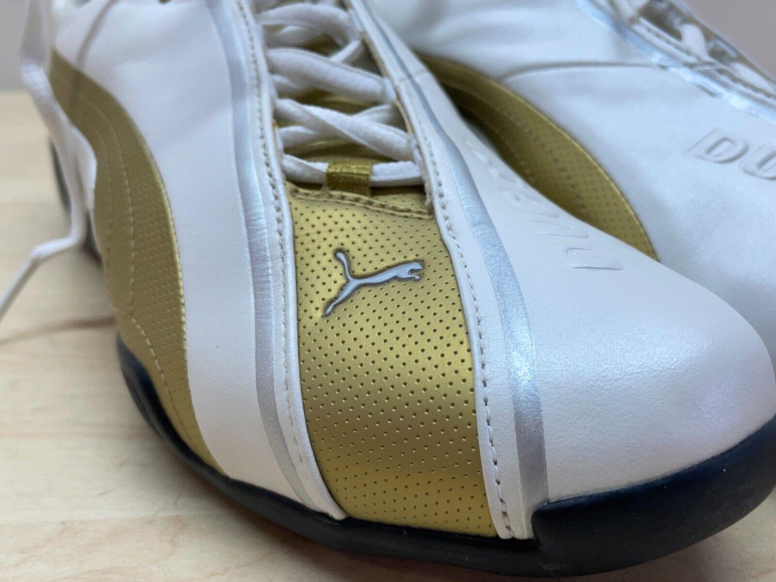 ducati scarpe in pelle originali ducati borgo panigale white - gold puma tg. 39 - foto 6