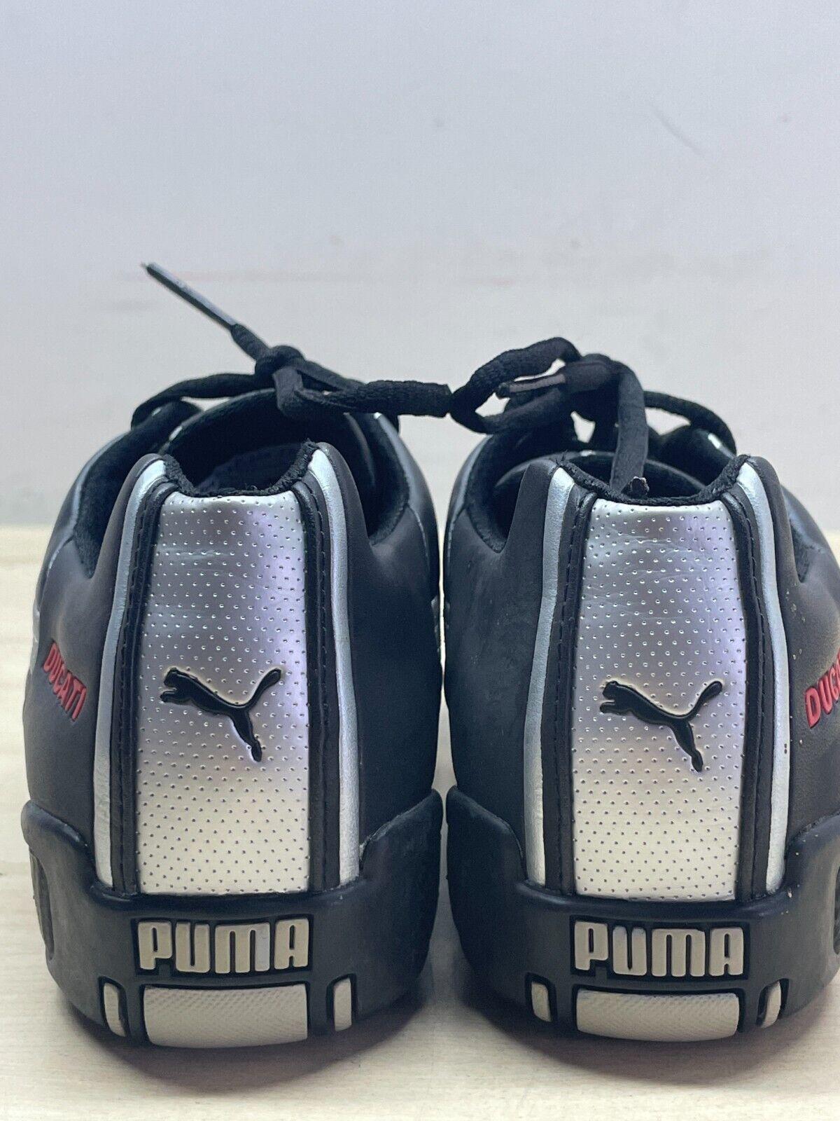 ducati scarpe in pelle originali ducati borgo panigale black - silver puma tg. 38 - foto 5