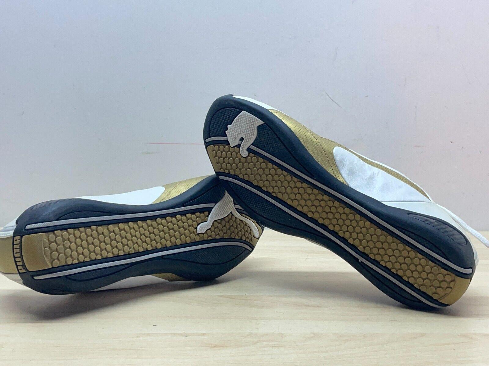 ducati scarpe in pelle originali ducati borgo panigale white - gold puma tg. 38 - foto 6