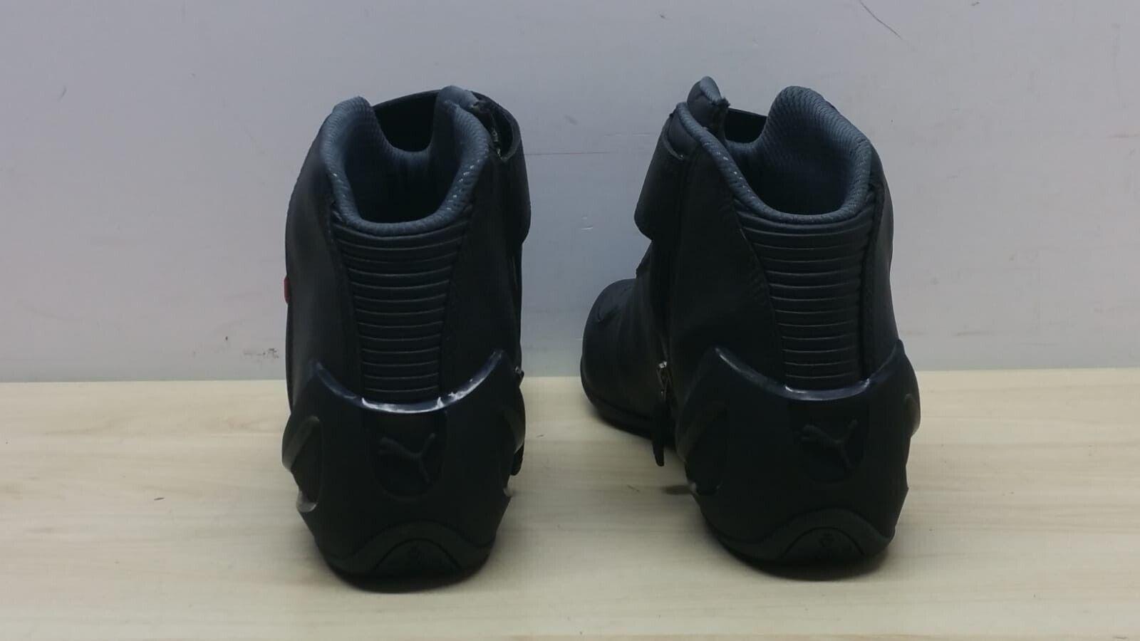  stivale basso da moto stradale puma flat v2 nero rosso tg. 42 - foto 3