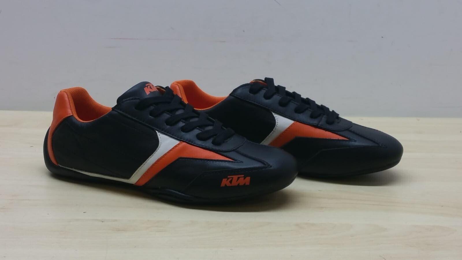 ktm scarpe originali ktm paddock sneaker nero bianco arancione tg. 43 - foto 1
