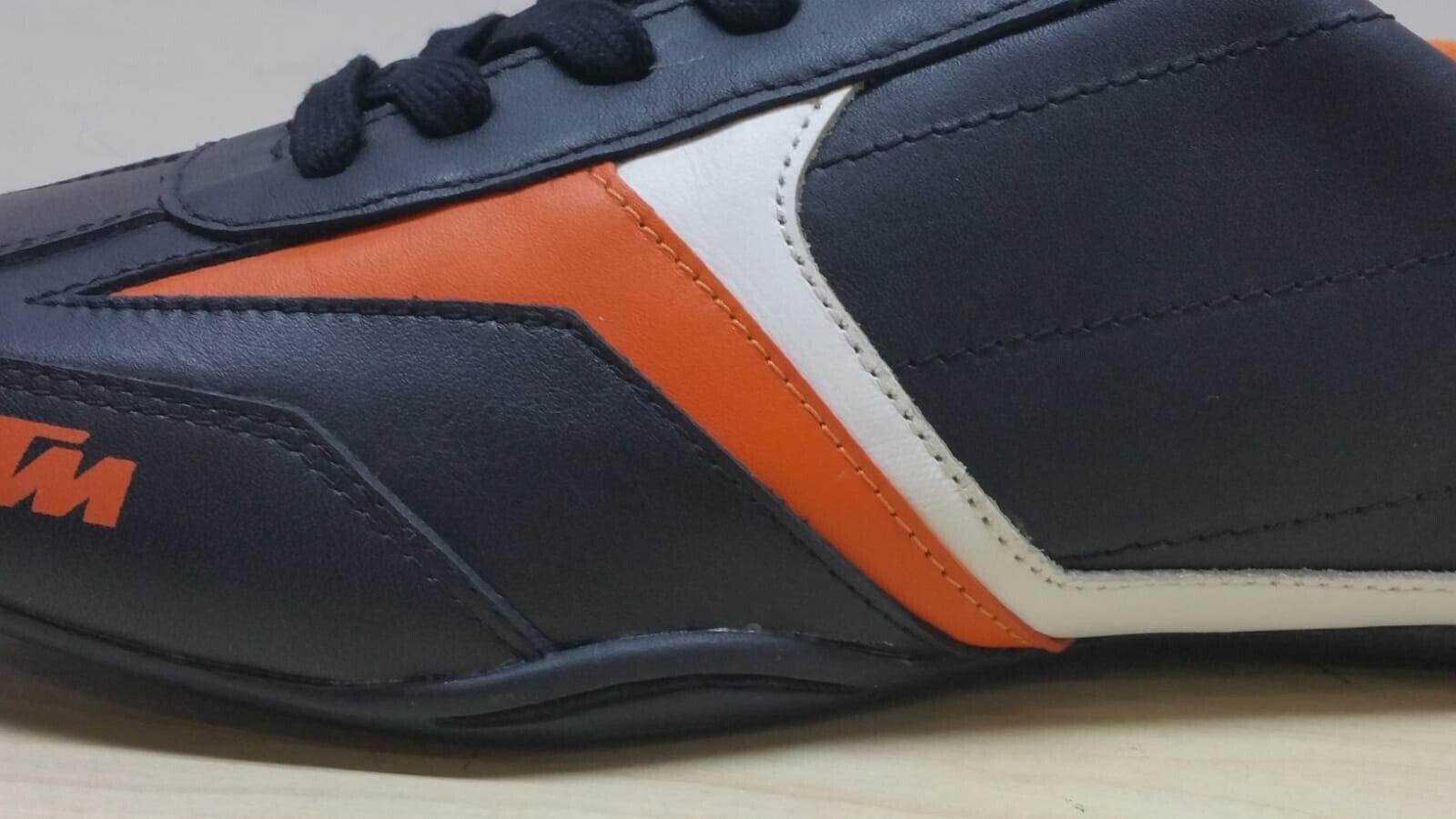 ktm scarpe originali ktm paddock sneaker nero bianco arancione tg. 43 - foto 5