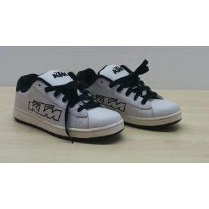 Scarpe  skate shoe white bianco nero black tg. 42