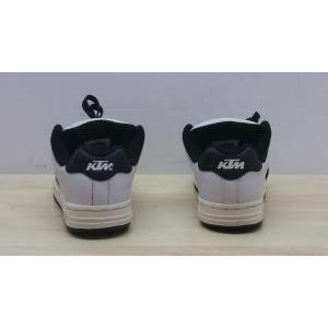 Scarpe  skate shoe white bianco nero black tg. 42