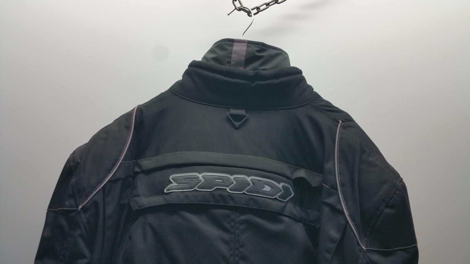spidi giubbotto da moto vintage spidi ergo 05 robust nero tg. 5xl - foto 2