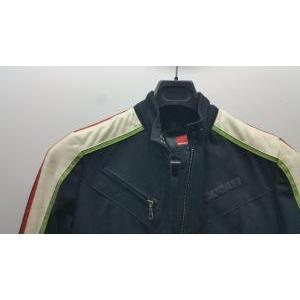 Giubbino da moto vintage tricolore  donna panigale tex nero tg. 42