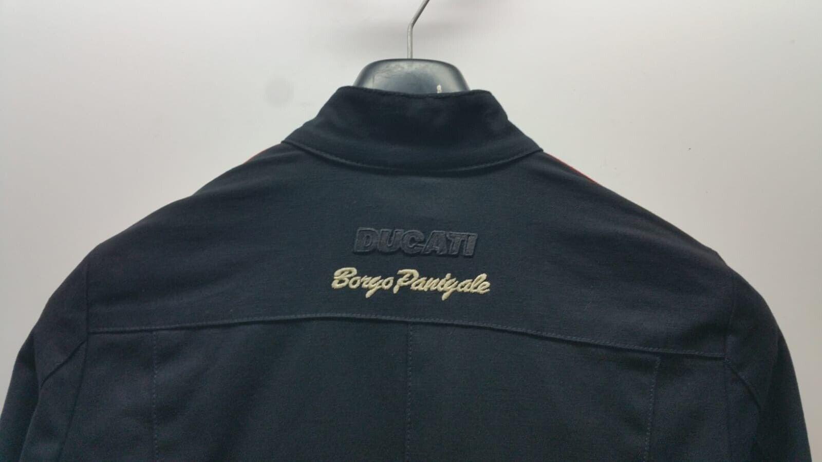 ducati giubbino da moto vintage tricolore ducati donna panigale tex nero tg. 42 - foto 6